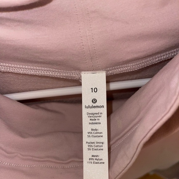 Lululemon Go Forward Pullover Fleece - Porcelain Pink - Picture 2 of 3